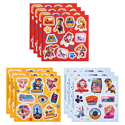 102ct Paw Patrol Stickers