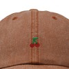 Dalix Lil Cherry Embroidered Cotton Summer Outdoor Baseball Cap Dad Hat Womens - 2 of 4