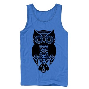 Men's Lost Gods Southwestern Owl Tank Top - 1 of 3