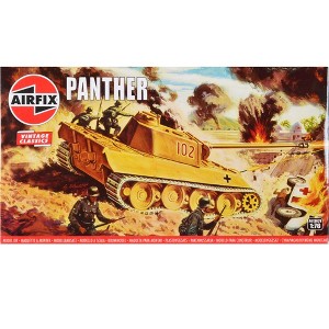 Level 2 Model Kit German Panther Tank 1/76 Plastic Model Kit by Airfix - 1 of 3
