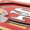 NFL San Francisco 49ers 3D Logo Series Wall Art - 12"x12" - 4 of 4