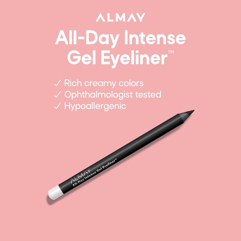 Almay All-Day Intense Gel Eyeliner - 0.028oz, 5 of 25