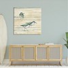 Stupell Industries Oceanside Sandpipers Beach Birds Canvas Wall Art - 2 of 4