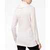 maison Jules Womens Striped Knit Blouse - 2 of 2