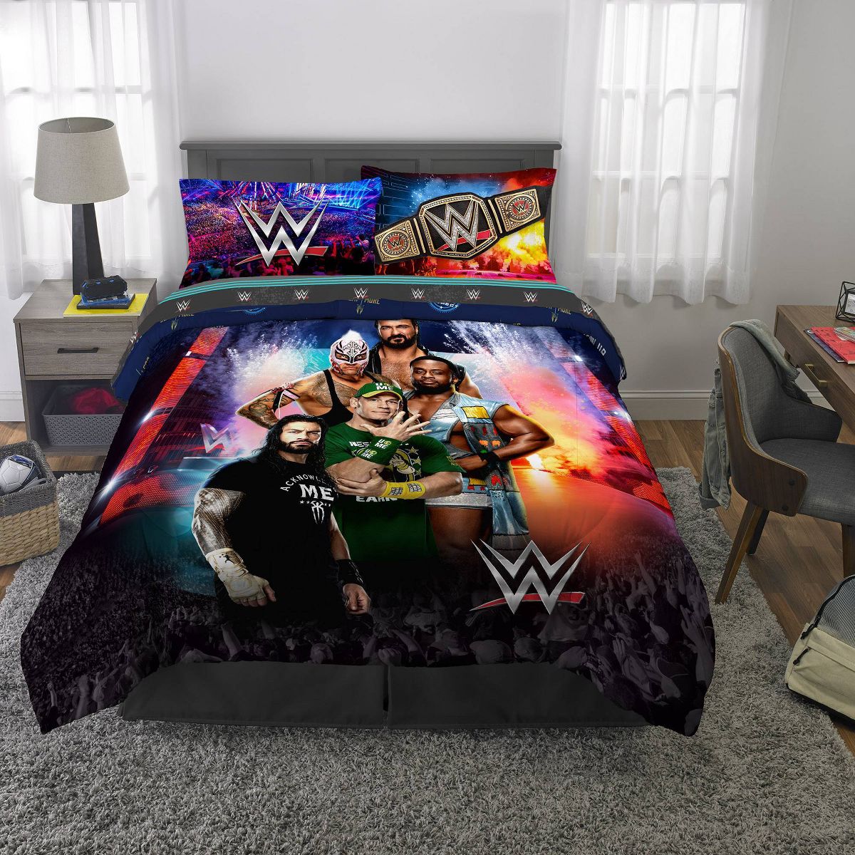 4pc WWE Full Kids' Bed in a Bag - thumbnail 4