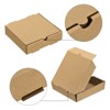 Unique Bargains Sturdy Cowhide Paper Compact Size Pizza Box - 3 of 4