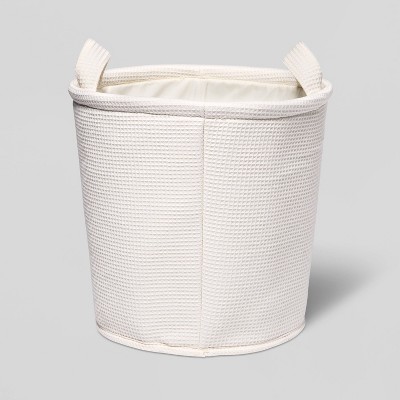 Large Waffle Kids' Storage Basket Cream - Pillowfort™ : Target