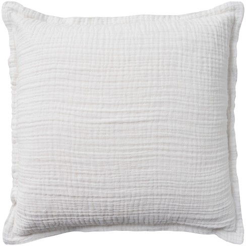 Muslin pillow shop covers