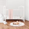 Sweet Jojo Designs Girl Baby Tummy Time Playmat Deer Floral Pink Taupe and Green - 2 of 4