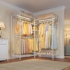 VIPEK Classic L6 Heavy Duty Clothes Rack L Shape Clothing Rack 5-Tier Wire Garment Rack Freestanding Closet, Max Load 850LBS - 2 of 4