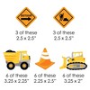 Big Dot of Happiness Dig It - Construction Party Zone - DIY Shaped Baby Shower or Birthday Party Cut-Outs - 24 Count - 2 of 4