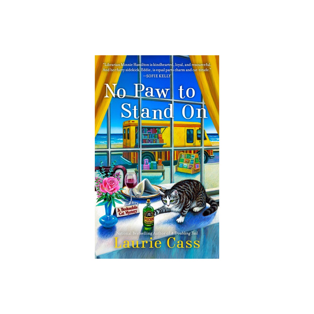 No Paw to Stand on - (Bookmobile Cat Mystery) by Laurie Cass (Paperback)