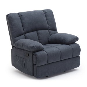 Infurnic Accent Chairs, Recliner Accent Chairs with Adjustable Back for Living Room Chair for Living Room Bedroom, Gray, 40.1"*38.2"*40.6" - 1 of 4
