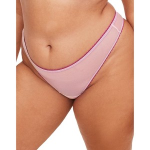 Adore Me Women's Alyshia Thong Panty - 1 of 4