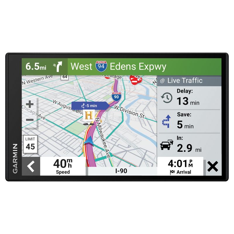 Garmin® DriveSmart™ 76 GPS Navigator with Bluetooth®, Alexa®, and Traffic Alerts, 4 of 11