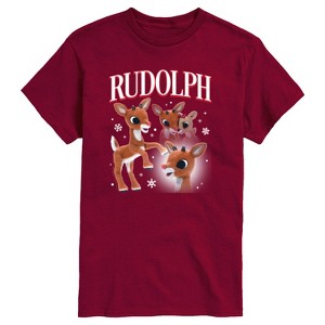 Men's - Rudolph - Rudolph Bootleg Short Sleeve Graphic T-Shirt - 1 of 3