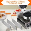 Electric Waffle Cone Maker, Professional Nonstick Waffle Cone Iron, Fast Heating, Heavy Duty Waffle Cone Machine for Cafes, Dessert Shops - 4 of 4