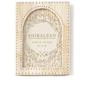 Shiraleah Ivory Ariston Vaulted 4x6 Ivory Picture Frame - 1 of 4
