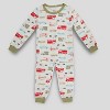 Milkberry Rayon from Bamboo Infant to Toddler Pajama Set for Girls / Boys Sizes 12 Months - 5T - 2 of 4