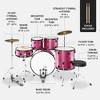 Best Choice Products 5-Piece Beginner Drum Set w/ Snare, Bass, Toms, Cymbal, Hi-Hat, Sticks, Drum Pedal - 2 of 4