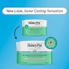 The Honey Pot Company 100% Organic Cotton Cover Cooling Herbal Infusion Regular Liners - 30ct - 2 of 4
