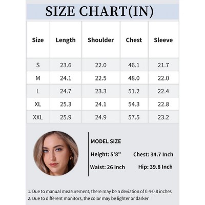 Женские куртки INSPIRE CHIC Women's Button Down Long Sleeve Oversized Denim Jacket Black Medium — фото 4