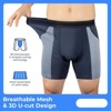 CARER Incontinence Underwear for Men Urinary Bladder Leak-proof Incontinence Boxer Washable Reuable - Mild Absorbency 4pk - 2 of 4