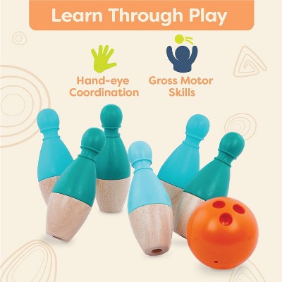 B. toys Bowling Set - 8pc‼️1 missing‼️
