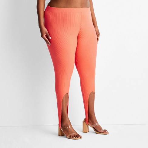 Women's High-rise Stirrup Capri Pants - Future Collective™ With Gabriella  Karefa-johnson Carrot Orange 4x : Target