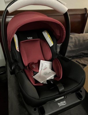 britax willow infant car seat with alpine base glacier onyx