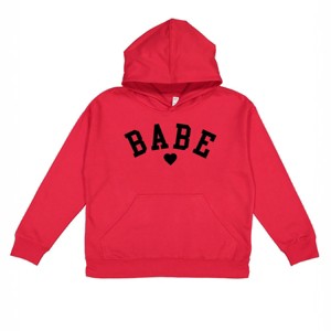 The Juniper Shop Babe Heart Youth Graphic Hoodie - 1 of 4