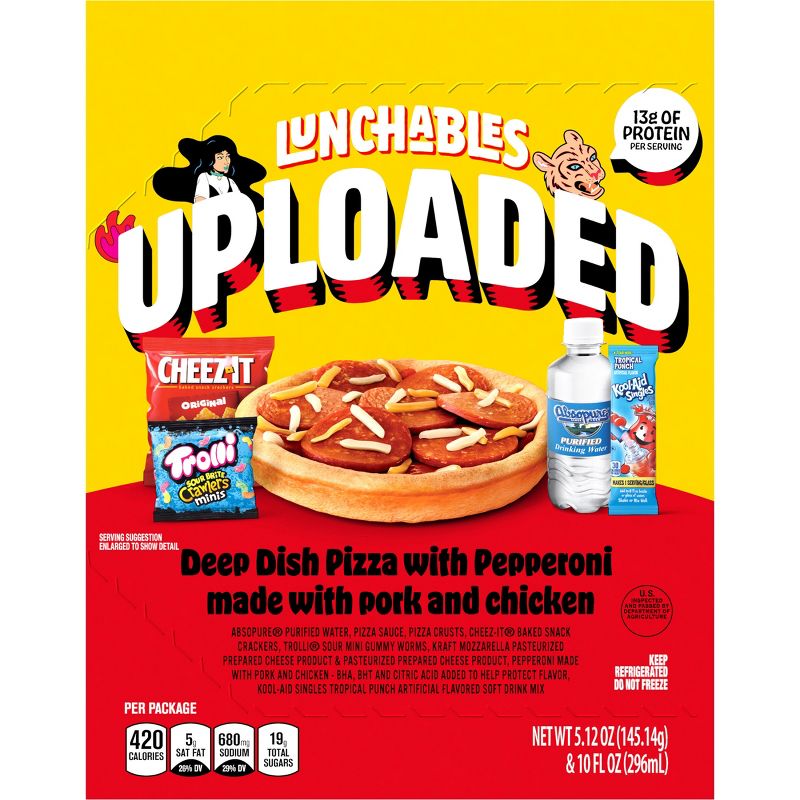 Lunchables Deep Dish Pepperoni Pizza - 15.12oz, 5 of 8