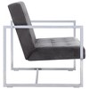 vidaXL 2-Seater Sofa with Armrests - 4 of 4