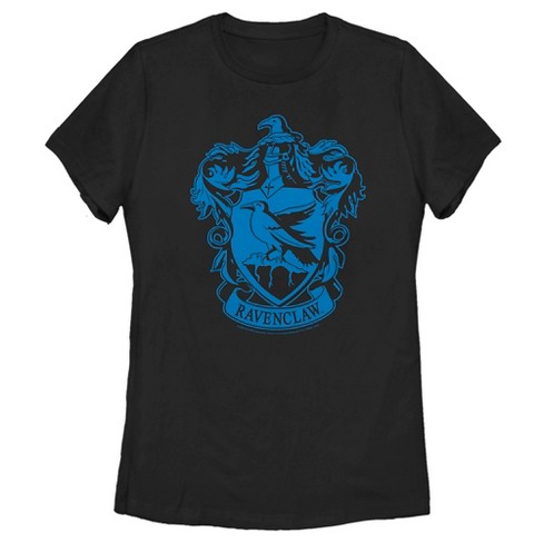 Women s Harry Potter Ravenclaw House Crest T shirt Black