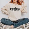 Simply Sage Market Women's Pumpkin Season Cursive Long Sleeve Garment Dyed Tee - image 2 of 4