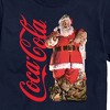 Men's - Coca-Cola - Vintage Santa With Presents Short Sleeve Graphic T-Shirt - 2 of 4