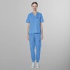 Women's Bari Single Chest Pocket Scrub Top - 3 of 4