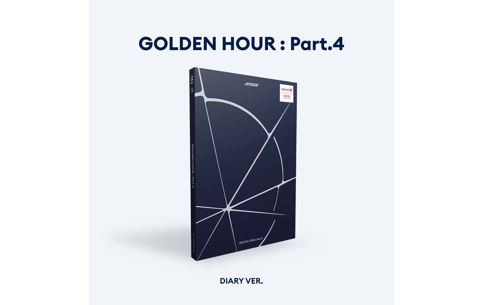 ATEEZ - GOLDEN HOUR : Part.4 - DIARY Ver. (Target Exclusive, CD)