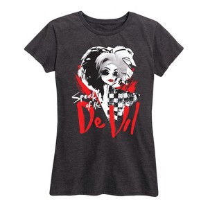 Women's - Cruella -  Short Sleeve Graphic T-Shirt - 1 of 4