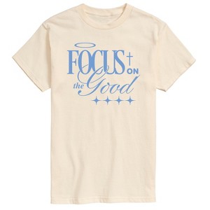 Men's - Instant Message - Focus On The Good Short Sleeve Graphic T-Shirt - 1 of 4