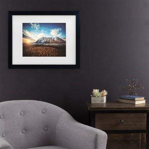 Trademark Fine Art Philippe Sainte Laudy and The Sun Disappears Matted Framed Art - 1 of 4