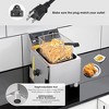 WeChef Electric Countertop Deep Fryer with Basket 12L 1800W  Stainless Steel Fryer for Restaurant and Home Use - 4 of 4