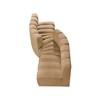 Meridian Furniture,Arc Velvet Modular Sofa - 4 of 4