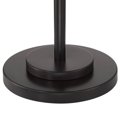 Bronze 64" Floor Lamp with Linen Drum Shade