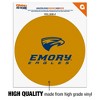 Emory University Secondary Logo Automotive Car Window Locker Circle Bumper Sticker - 3 of 4