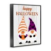 Stupell Industries Happy Halloween Seasonal Gnomes Framed Giclee Art - 2 of 4