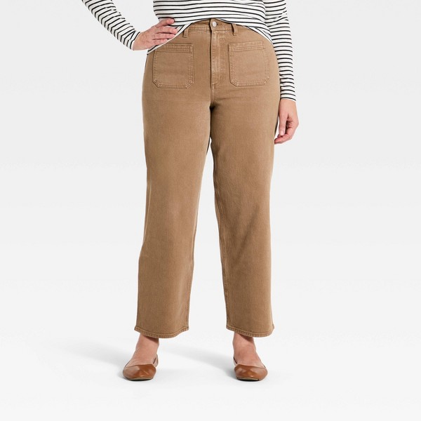 Pantalón recto estilo marinero para mujer - Universal Thread™ Malva 4