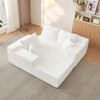 KWPZQEB 104" Cloud Modern Modular Sectional Sofawith L-Shape Chaise & Deep Seat, 3-Seater Upholstered Couches for Living Room, No Assembly - 2 of 4