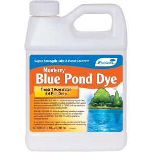 Monterey Super-Strength Pond Water Treatment Dye, 1 Quart, Blue - 1 of 1