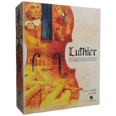 Paverson Games: Luthier - Music-Themed Board Game, Bidding & Strategy, Ages 14+